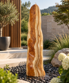 Prevŕtaný stĺp Stripe Onyx leštený