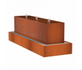 Cortab s podstavcom 300x70x70cm