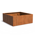 Darling Kvetináč 200x200x80cm oranžovo hnedý corten