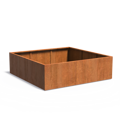 Darling Kvetináč 200x200x60cm oranžovo hnedý corten
