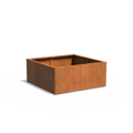 Darling Kvetináč 140x140x60cm oranžovo hnedý corten
