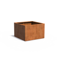 Darling Kvetináč 120x120x80cm oranžovo hnedý corten