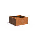 Darling Kvetináč 120x120x60cm oranžovo hnedý corten