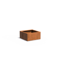 Darling Kvetináč 80x80x40cm oranžovo hnedý corten