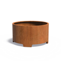 Geelong Kvetináč Ø150x80cm oranžovo hnedý corten