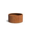 Gilbert Kvetináč Ø120x60cm oranžovo hnedý corten