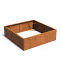 Gordon Kvetináč Kvetináč 200x200x60cm oranžovo hnedý corten