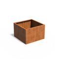 Gordon Kvetináč 120x120x80cm oranžovo hnedý corten