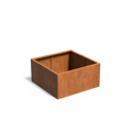 Gordon Kvetináč 120x120x60cm oranžovo hnedý corten