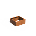 Gordon Kvetináč 100x100x40cm oranžovo hnedý corten