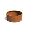 Gosford Kvetináč Ø150x60cm oranžovo hnedý corten