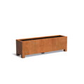 Mary Kvetináč 200x50x60cm oranžovo hnedý corten