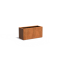 Mitchell Kvetináč 120x50x60cm oranžovo hnedý corten