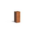 Murray Kvetináč 40x40x100cm oranžovo hnedý corten