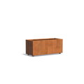 Sonder Kvetináč 120x50x50cm oranžovo hnedý corten