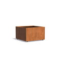 Sonder Kvetináč 100x100x60cm oranžovo hnedý corten