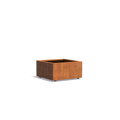 Sonder Kvetináč 80x80x40cm oranžovo hnedý corten