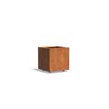 Sonder Kvetináč 60x60x60cm oranžovo hnedý corten