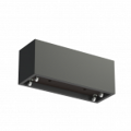Cowid Kvetináč 150x50x60cm čierno sivý zo sklolaminátu