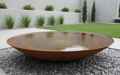 Vodná misa 200 x 38 cm - Corten