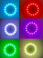 RGB LED Krúžok s ovládačom