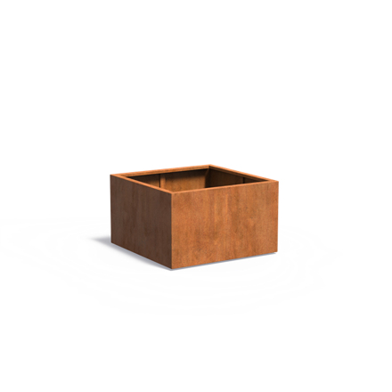 Darling Kvetináč 100x100x60cm oranžovo hnedý corten