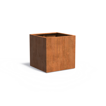 Darling Kvetináč 100x100x100cm oranžovo hnedý corten