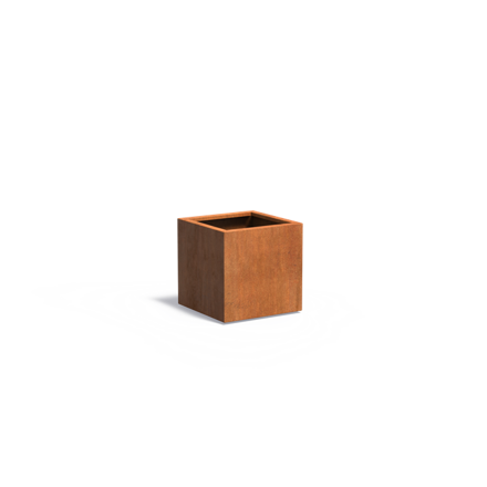 Darling Kvetináč 60x60x60cm oranžovo hnedý corten