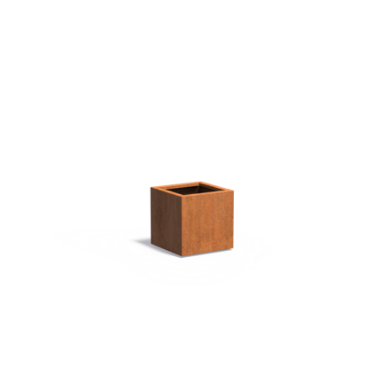 Darling Kvetináč 50x50x50cm oranžovo hnedý corten