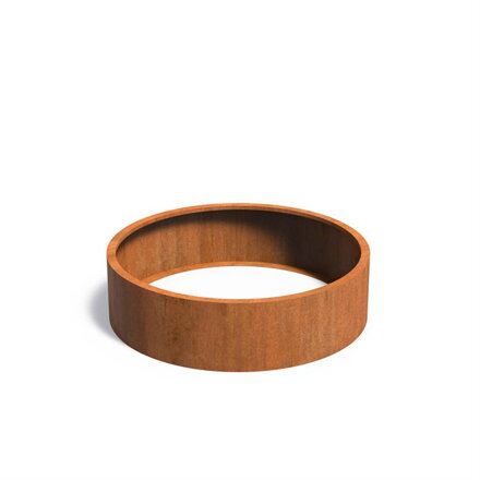 Gosford Kvetináč Ø150x40cm oranžovo hnedý corten