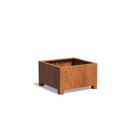 Mary Kvetináč 100x100x60cmoranžovo hnedý corten
