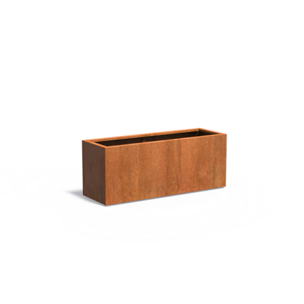 Mitchell Kvetináč 150x50x60cm oranžovo hnedý corten