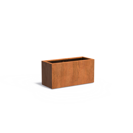 Mitchell Kvetináč 120x50x60cm oranžovo hnedý corten