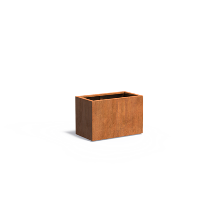 Mitchell Kvetináč 90x50x60cm oranžovo hnedý corten