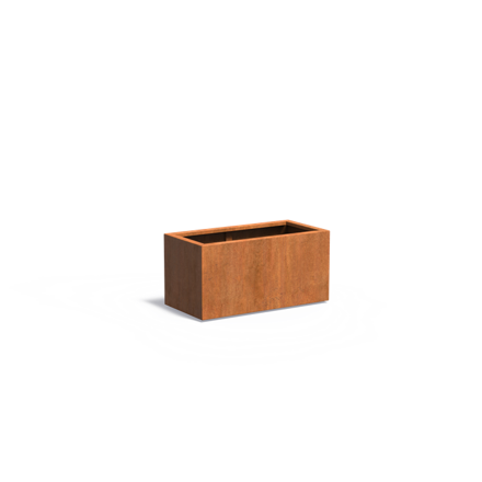 Mitchell Kvetináč 100x50x50cm oranžovo hnedý corten