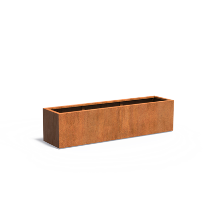 Mitchell Kvetináč 200x50x50cm oranžovo hnedý corten