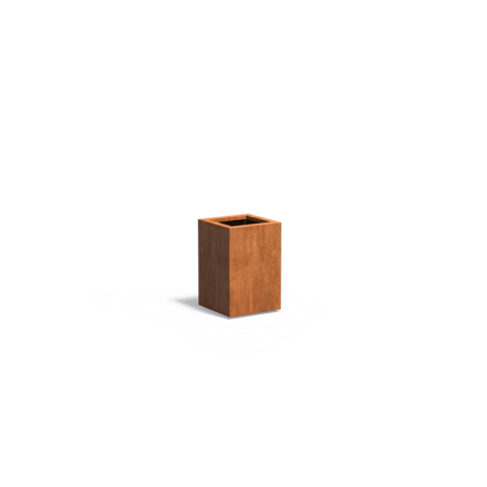 Doris Murray Kvetináč 40x40x60cm oranžovo hnedý corten