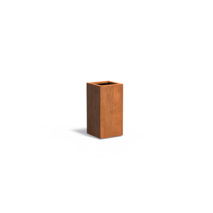 Doris Murray Kvetináč 40x40x80cm oranžovo hnedý corten