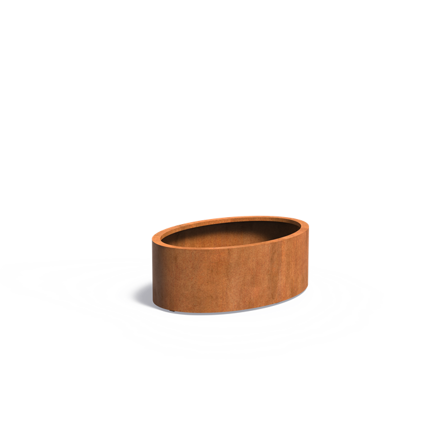 Norman Kvetináč 120x80x40cm oranžovo hnedý corten