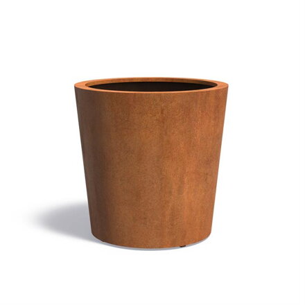 Thomson Kvetináč Ø100x100cm oranžovo hnedý corten