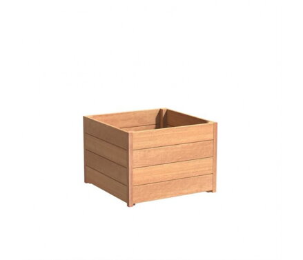 Springbrook Kvetináč 80x80x57,4cm hnedý z dreva