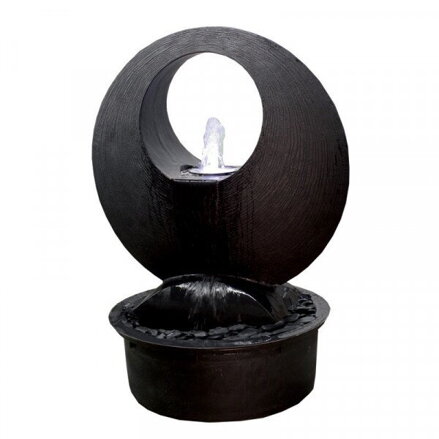 Boucle Bronze - Sklobetónová fontána s okrúhlym podstavcom