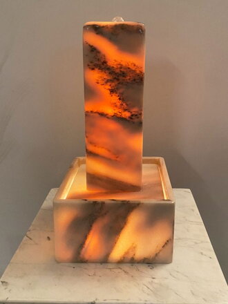Mramorová vodná stena Aurora Borealis 40 cm