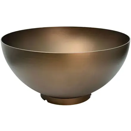 Misa na vodu z lakovanej ocele Deep vysoká 100x51 cm - Antický bronz