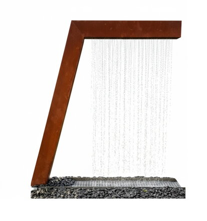 Vodná brána v tvare L - na mieru