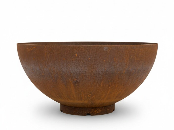 Cortenová misa na vodu 100 x 51 cm - vysoká