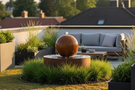 Fontána na strechu? Prečo nie...